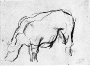 Theo van Doesburg Cow. painting